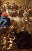 Giuseppe Passeri Vision of St Philip Neri oil painting on canvas